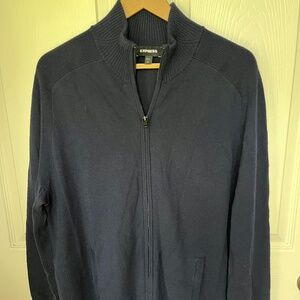 Mens Classic Zip up dress sweater